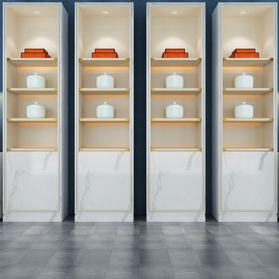 新中式酒柜 书柜 装饰柜