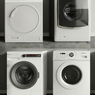 现代滚筒洗衣机