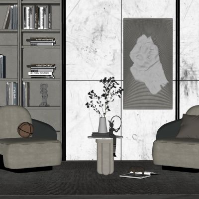 现代轻奢休闲椅