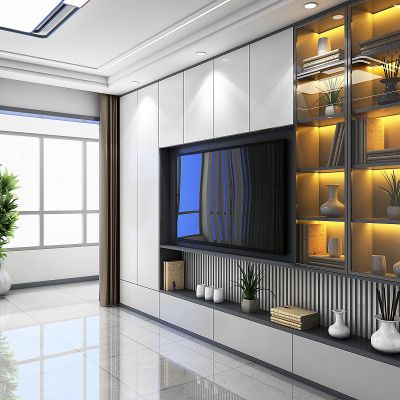 电视墙电视柜