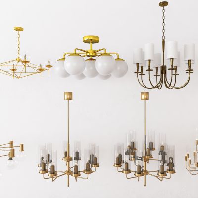 现代吊灯组合