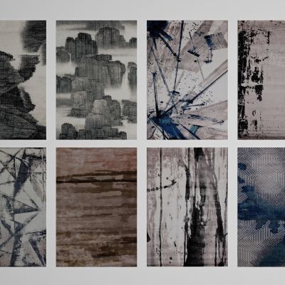 新中式地毯装饰