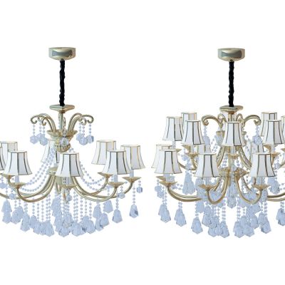 简欧美式吊灯组合