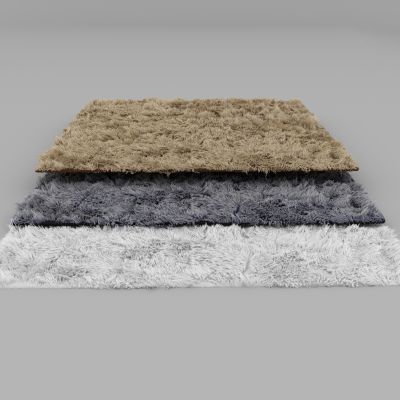 北欧毛发地毯