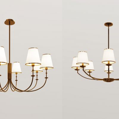 现代轻奢吊灯组合