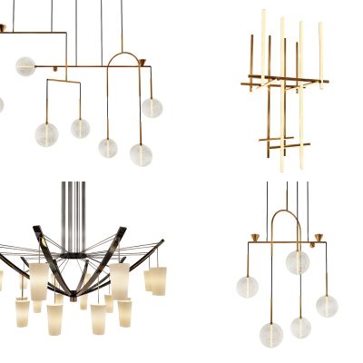 现代吊灯组合
