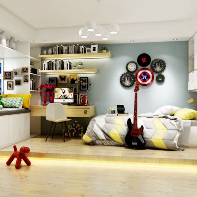 现代儿童房