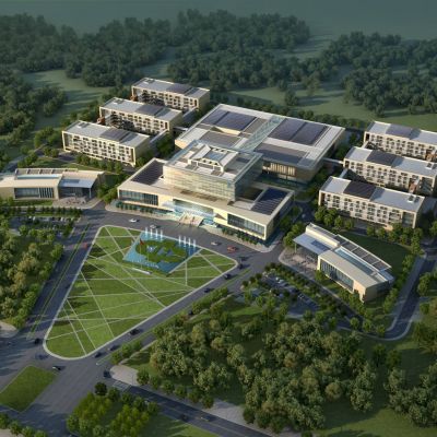 中煤现代办公楼园区