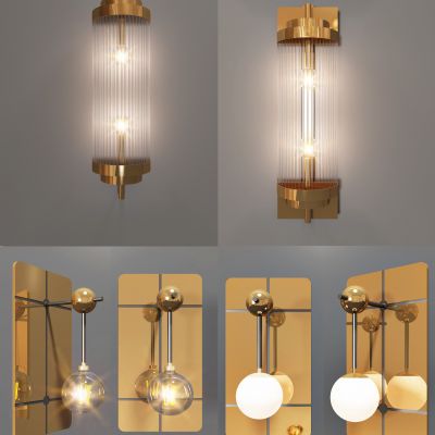 现代壁灯组合