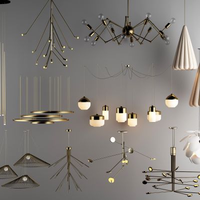 现代吊灯 金属亚克力艺术灯