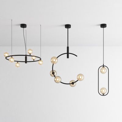 现代吊灯组合