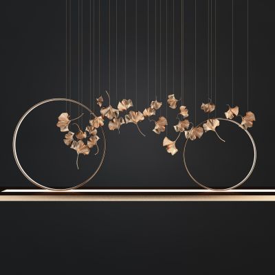 新中式金属装饰创意吊灯