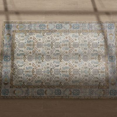 美式复古地毯，古典地毯