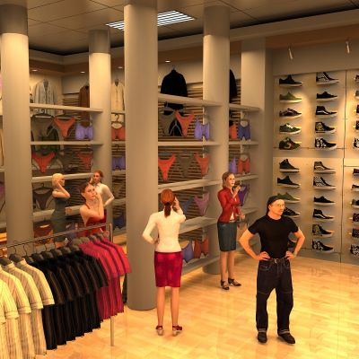 服装店 女装店面