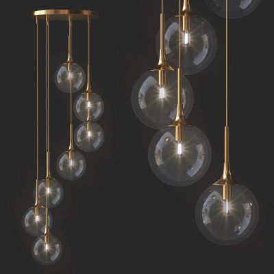 现代简欧北欧金属吊灯