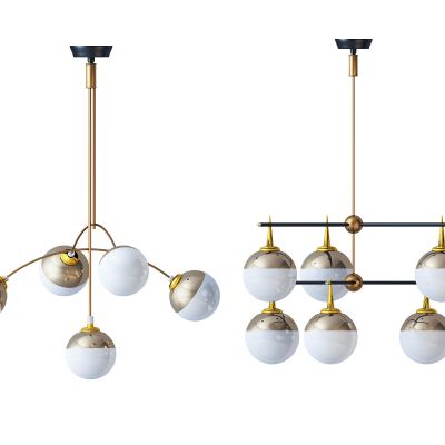 现代球形吊灯