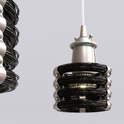 工业风铁艺吊灯