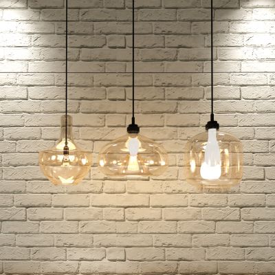 工业风吊灯玻璃