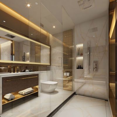 现代轻奢卫生间