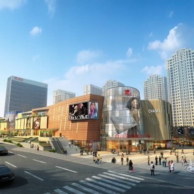 现代宝龙城市广场商业广场 新古典高层住宅 酒店式公寓商业街