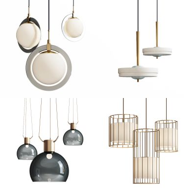 现代吊灯组合