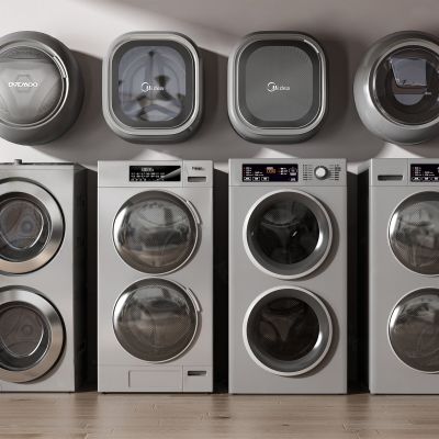 现代滚筒洗衣机