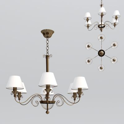 欧式多头吊灯