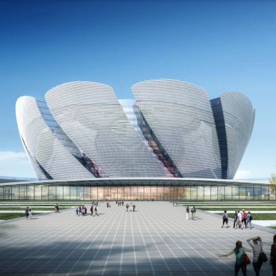 现代大剧院 展览馆 科技馆 博物馆 建筑外观