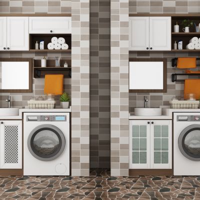 现代卫生间洗手台  洗漱用品 洗漱台