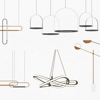 现代简约吊灯组合