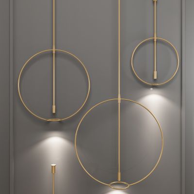 现代圆环吊灯
