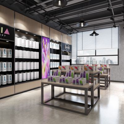 床上用品展厅 性用品包装盒