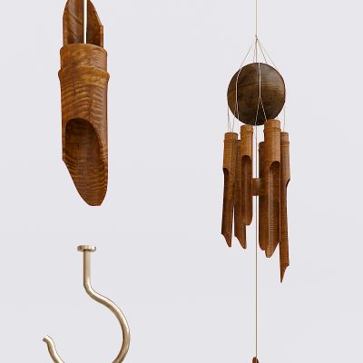 工业风木质吊灯