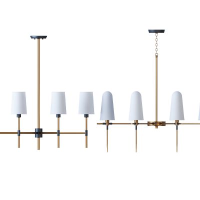 现代金属吊灯组合