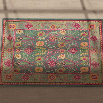 美式复古地毯，古典地毯