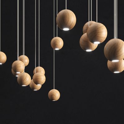 现代球形吊灯