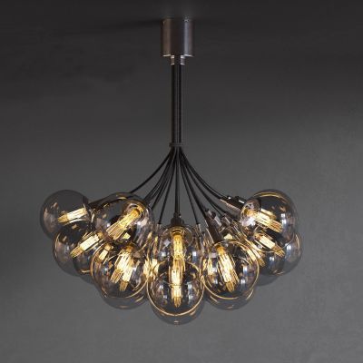 工业风吊灯 玻璃吊