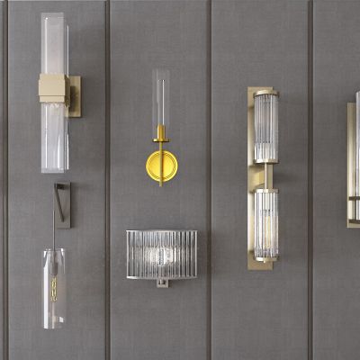现代金属壁灯
