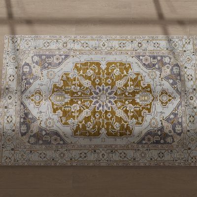 美式复古地毯，古典地毯