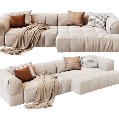 现代多人沙发|布艺沙发