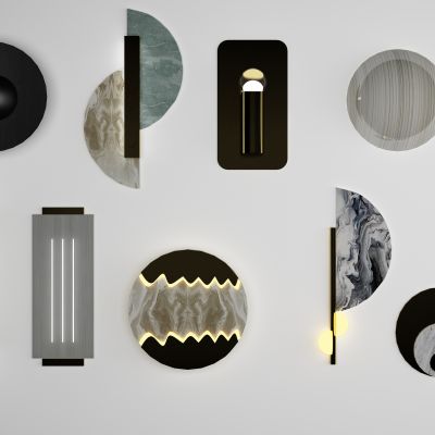 后现代壁灯装饰