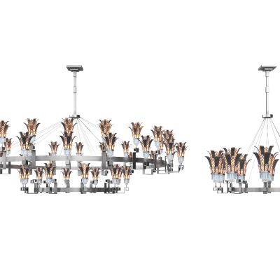 新中式吊灯组合