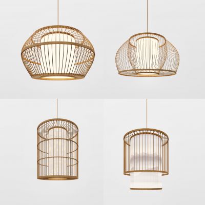 新中式吊灯组合