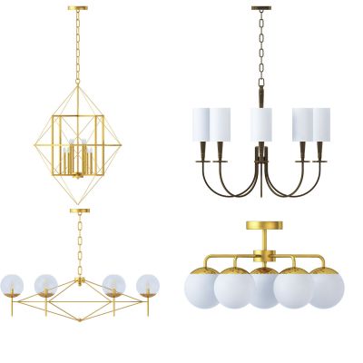 后现代吊灯组合