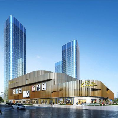 兰州国际商贸中心 现代商业综合体 高层酒店公寓