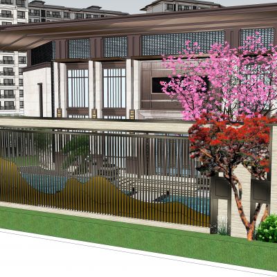 新中式风格售楼处