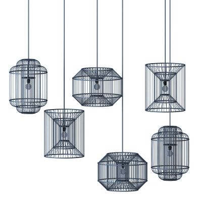 新中式吊灯组合