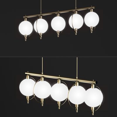 现代金属吊灯组合