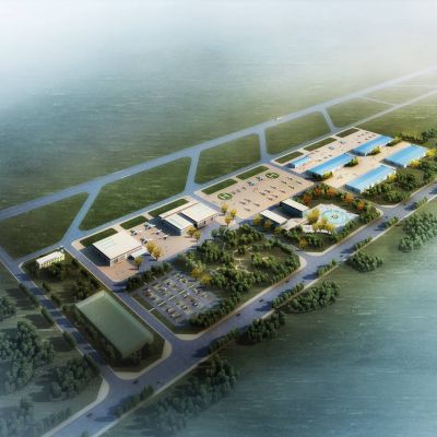 现代通用飞机厂业园  现代工业园  厂房厂区