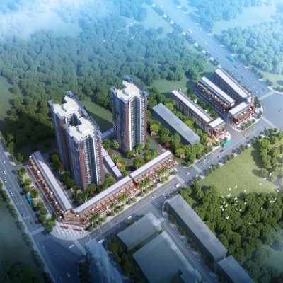 现代风格高层住宅商业别墅